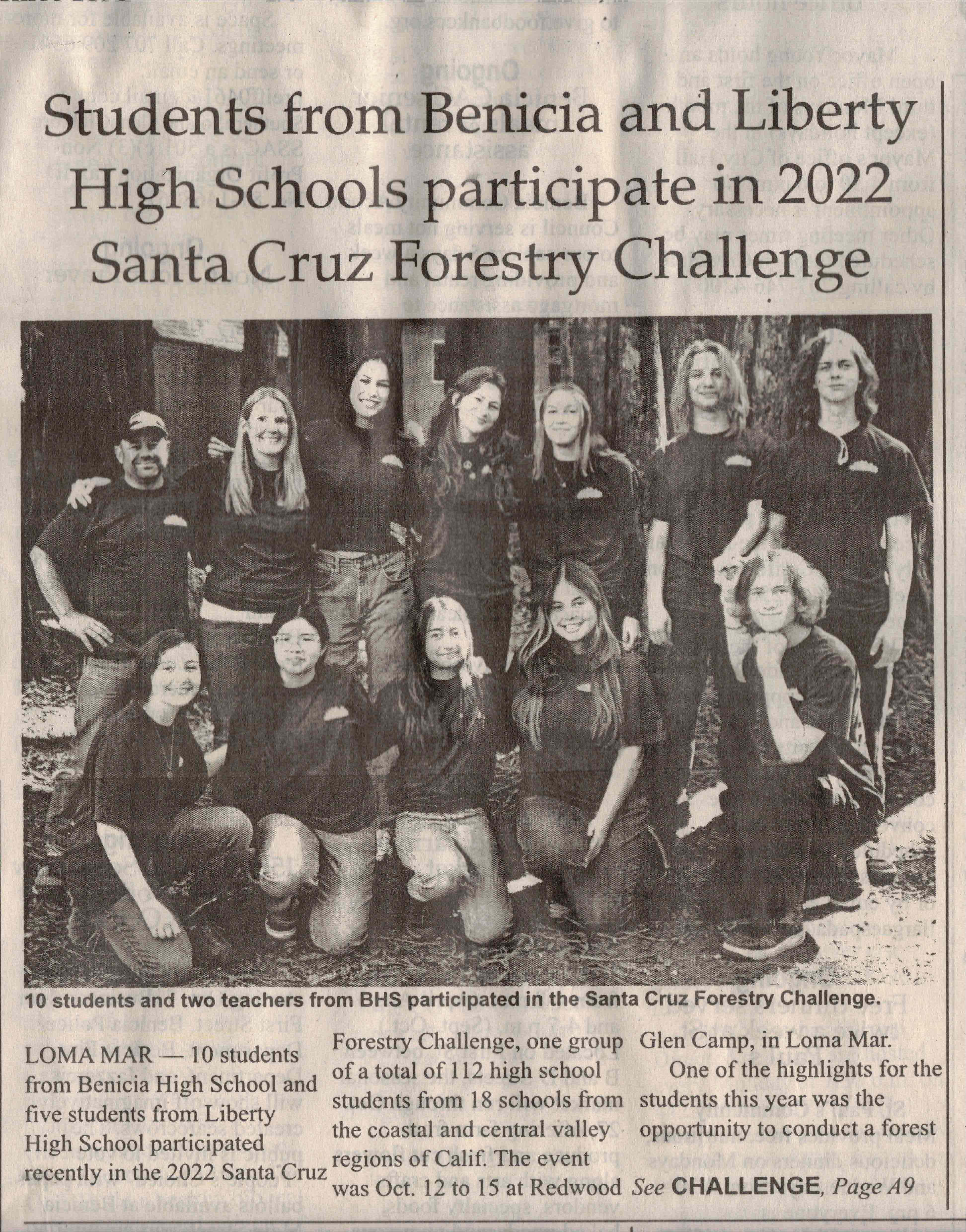 Front page of Herald