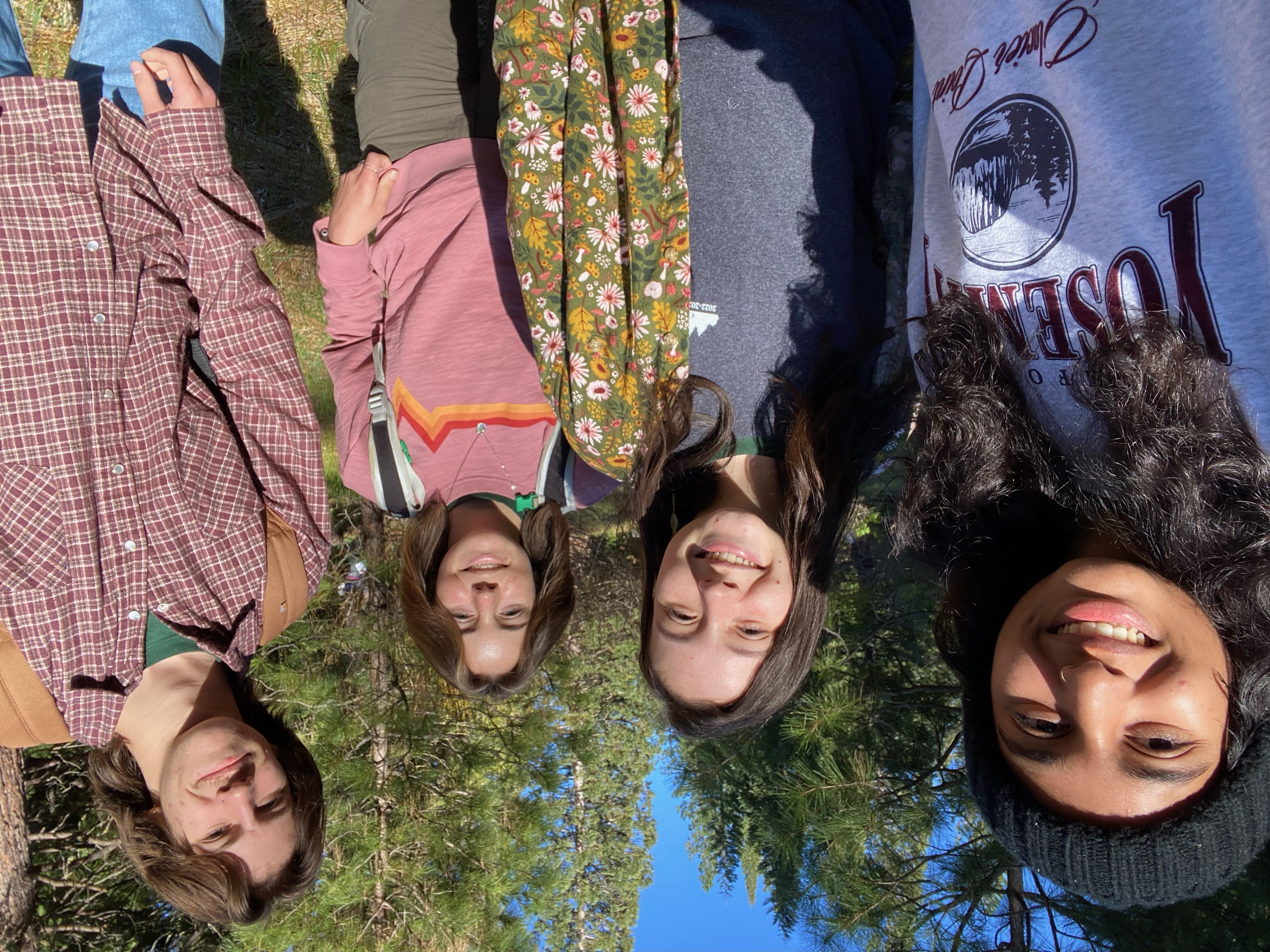 Forestry Challenge Championship team: Anika, Mia, Heidi, and Jack