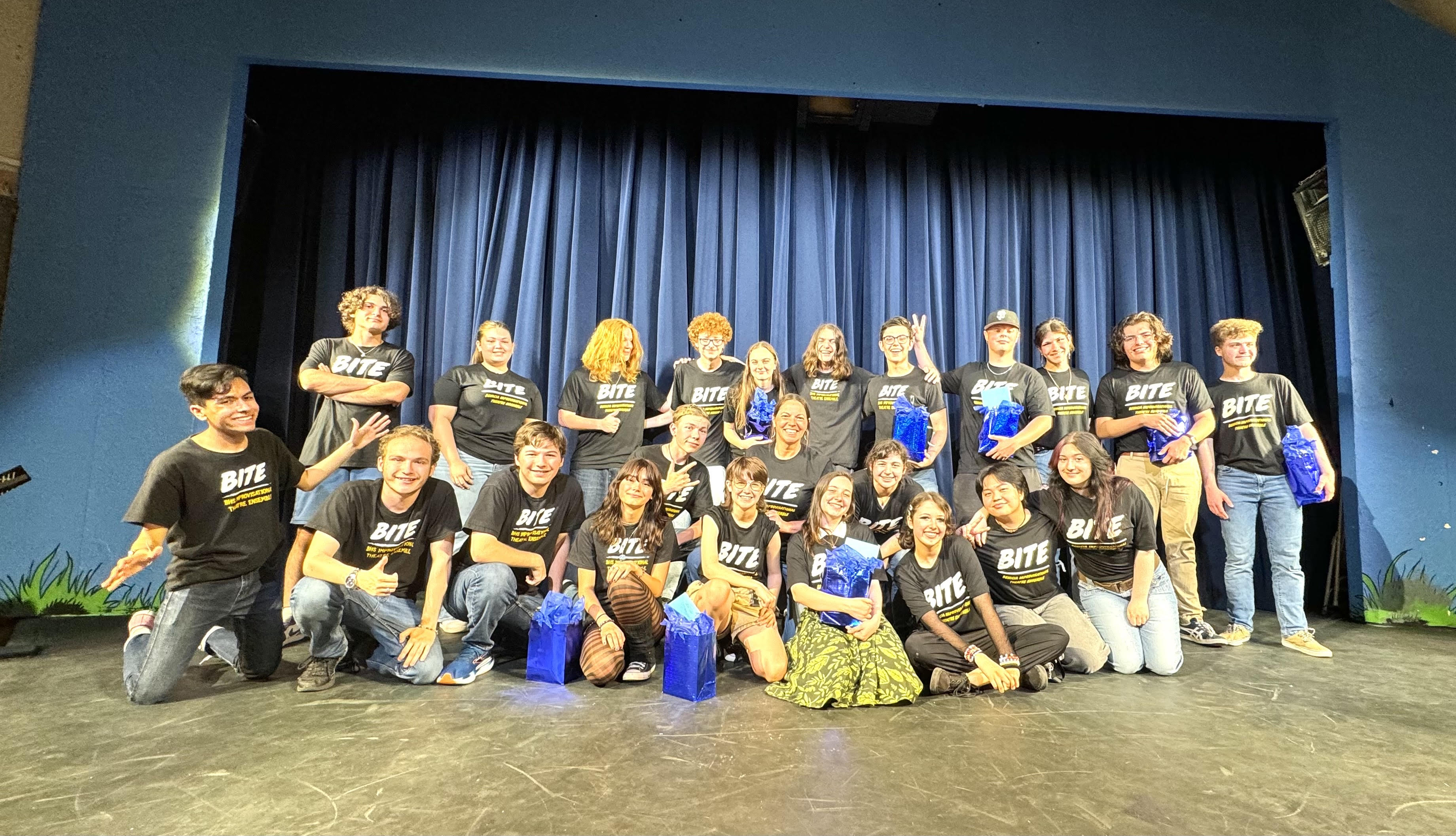 Image of BITE team during last 2024 show