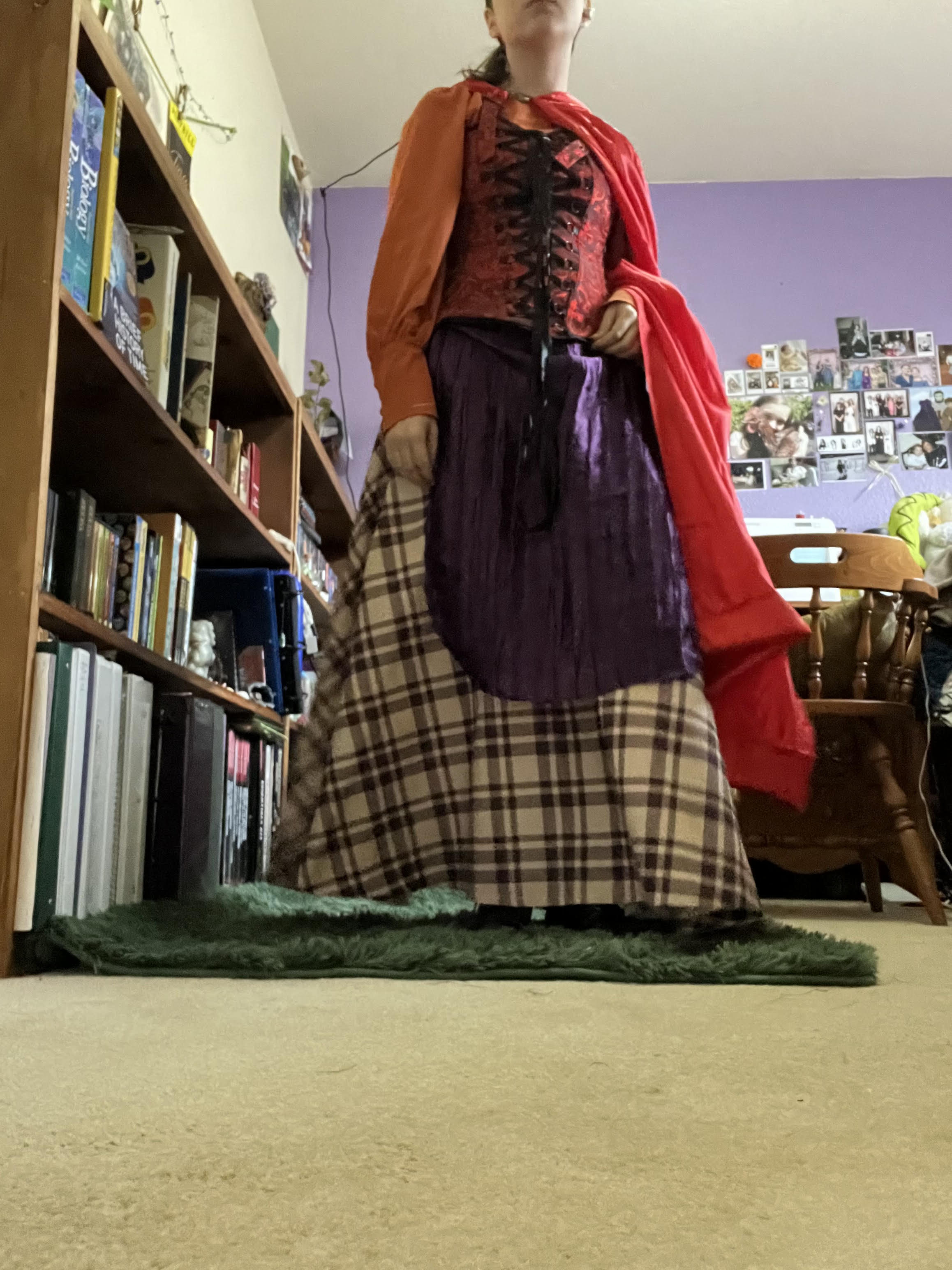 Mia in Mary Sanderson Outfit